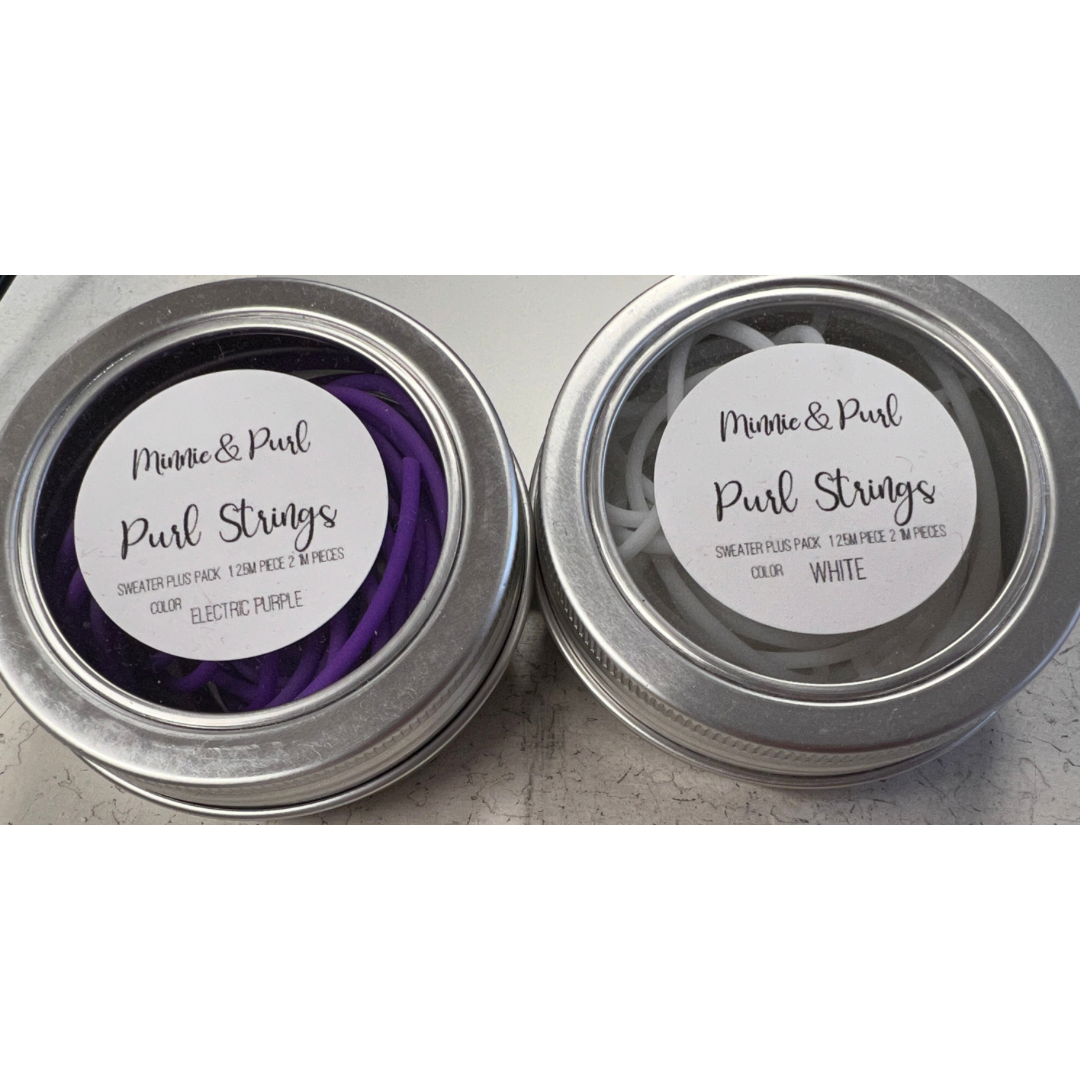 Minnie & Purl Purl Strings--Various Colors