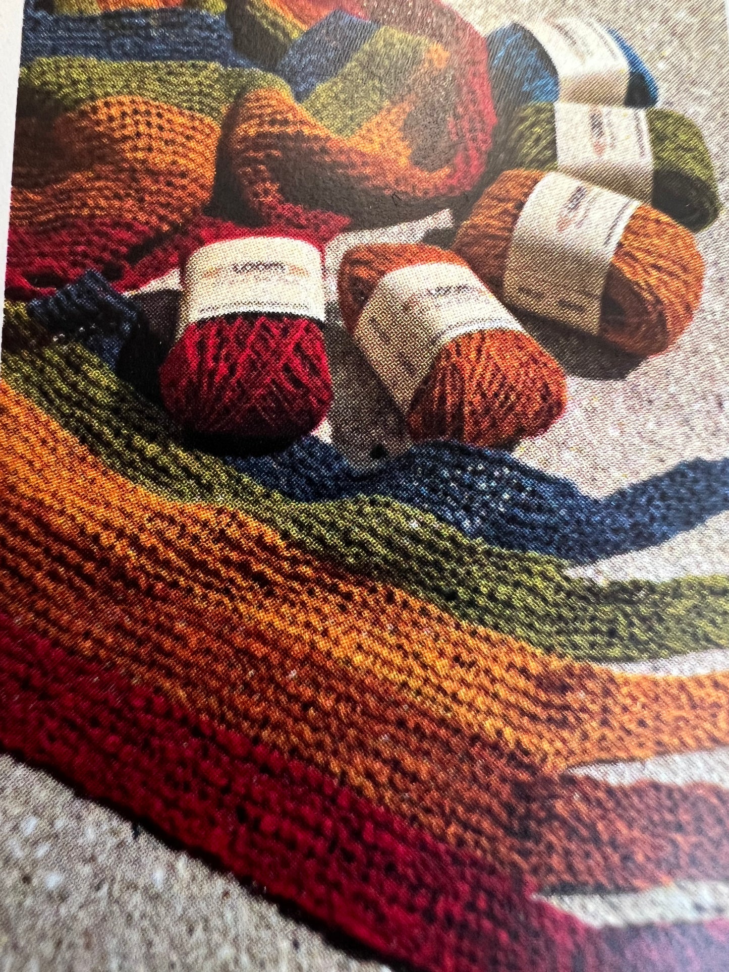 Beet Street Living Color Piega Hemp Scarf Kit - Rainbow