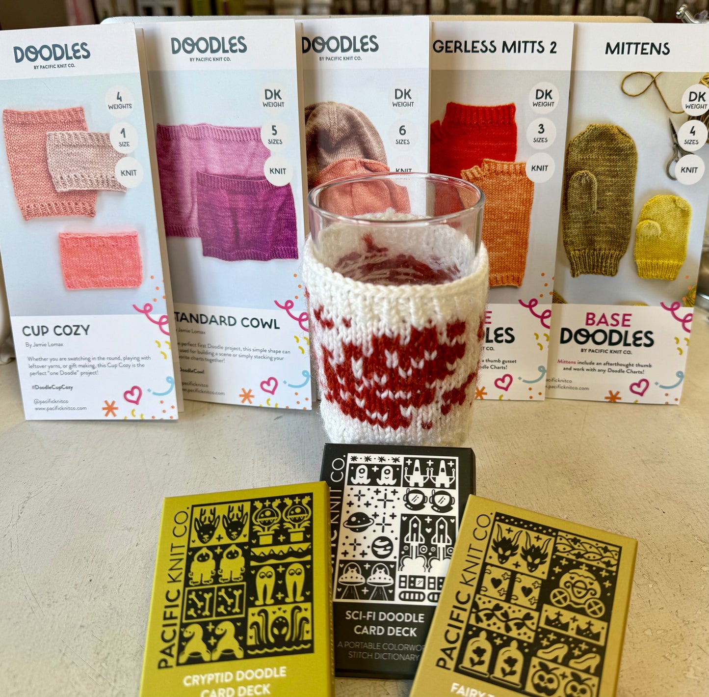 How to Doodle - Doodle Deck Knitted Cup Cozy with Lisa W. 11/1 @ 1:00