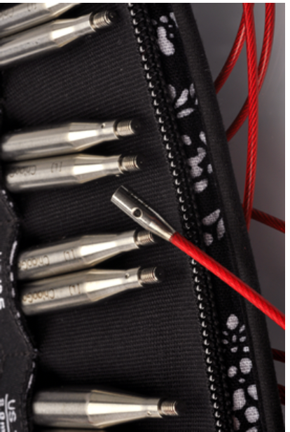 ChiaoGoo Twist Red Lace Interchangeables 4"