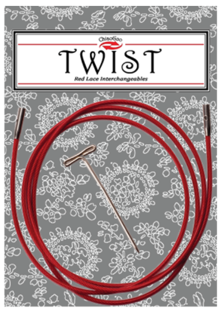 ChiaoGoo Red Lace Cables