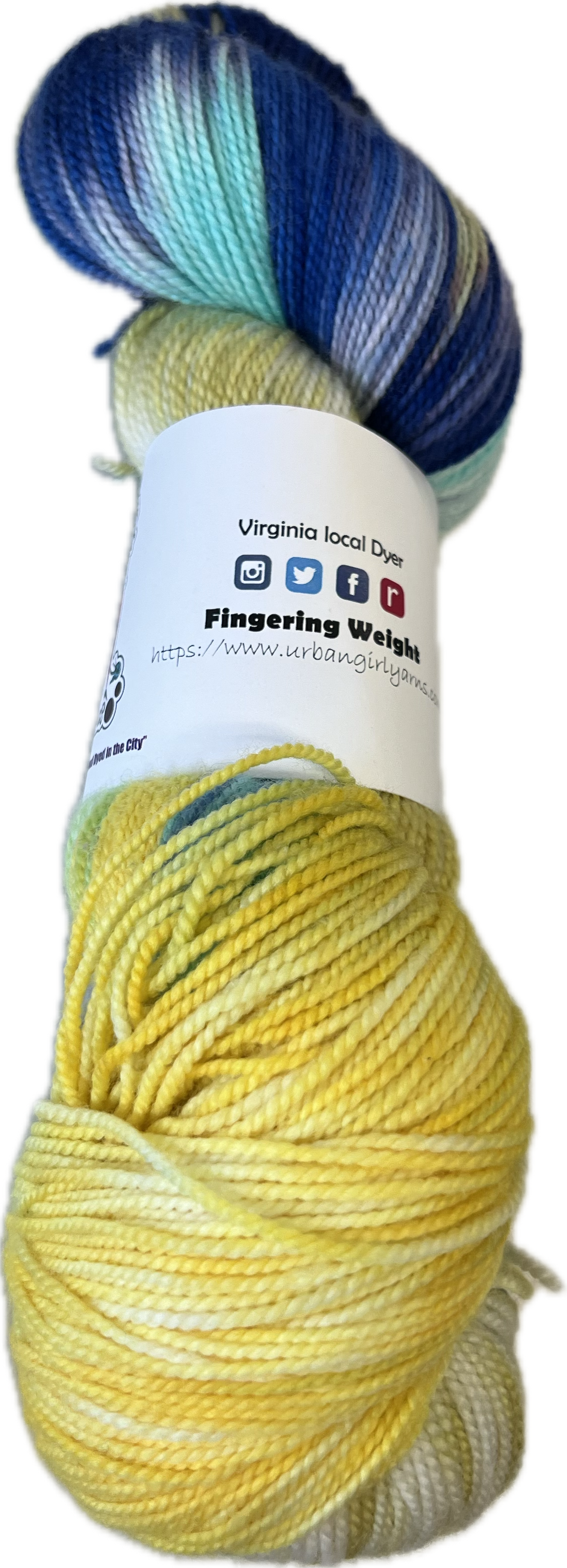 Urban Girl Yarns Virginia Sock