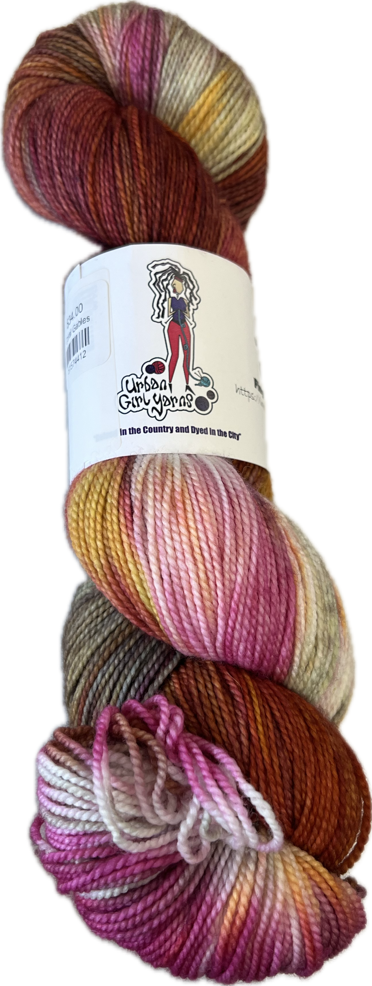 Urban Girl Yarns Virginia Sock