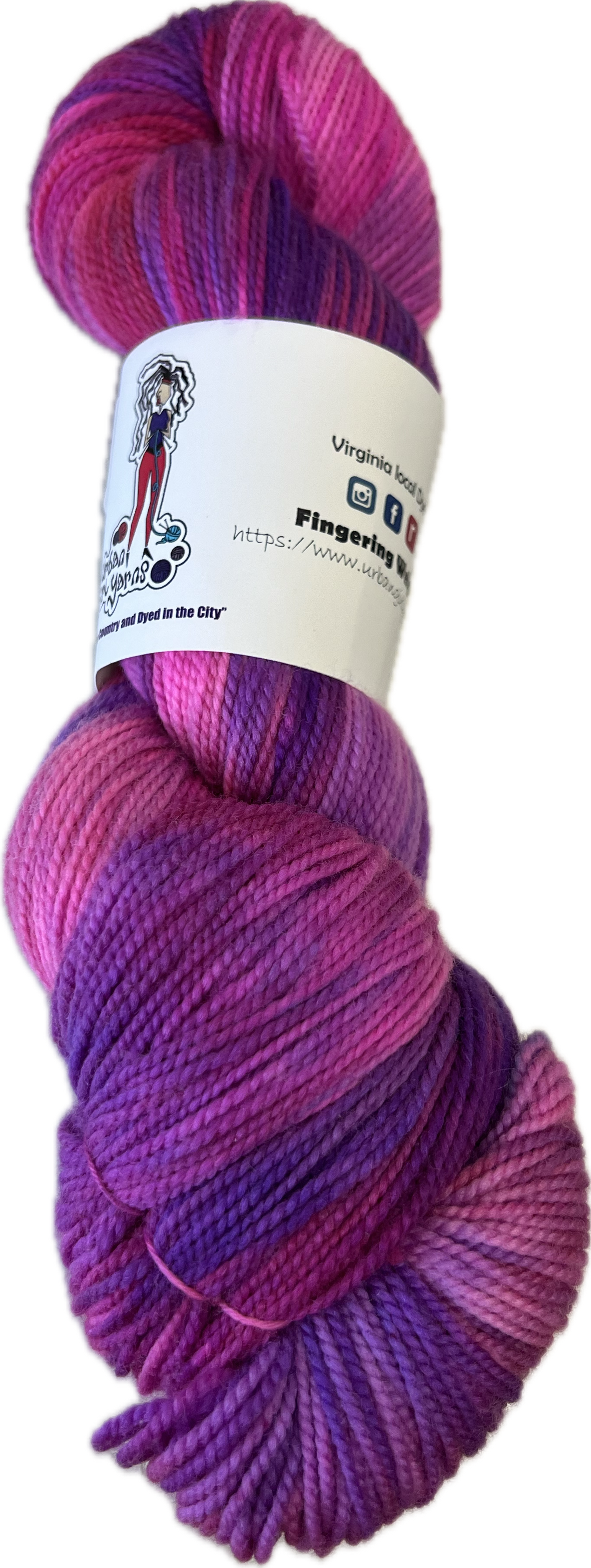 Urban Girl Yarns Virginia Sock