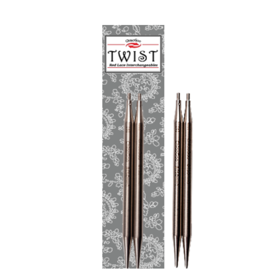 ChiaoGoo Twist Red Lace 4" interchangeable Needle Tips