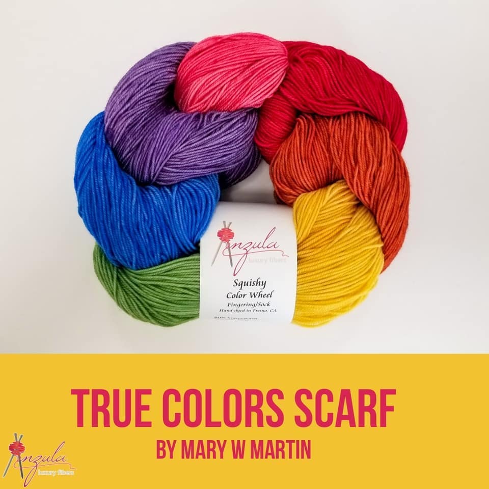 Anzula Squishy Skeinette Color Wheel