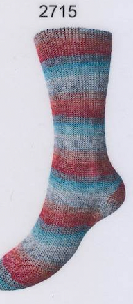On-Line Supersocke 8-fach Zermatt Color
