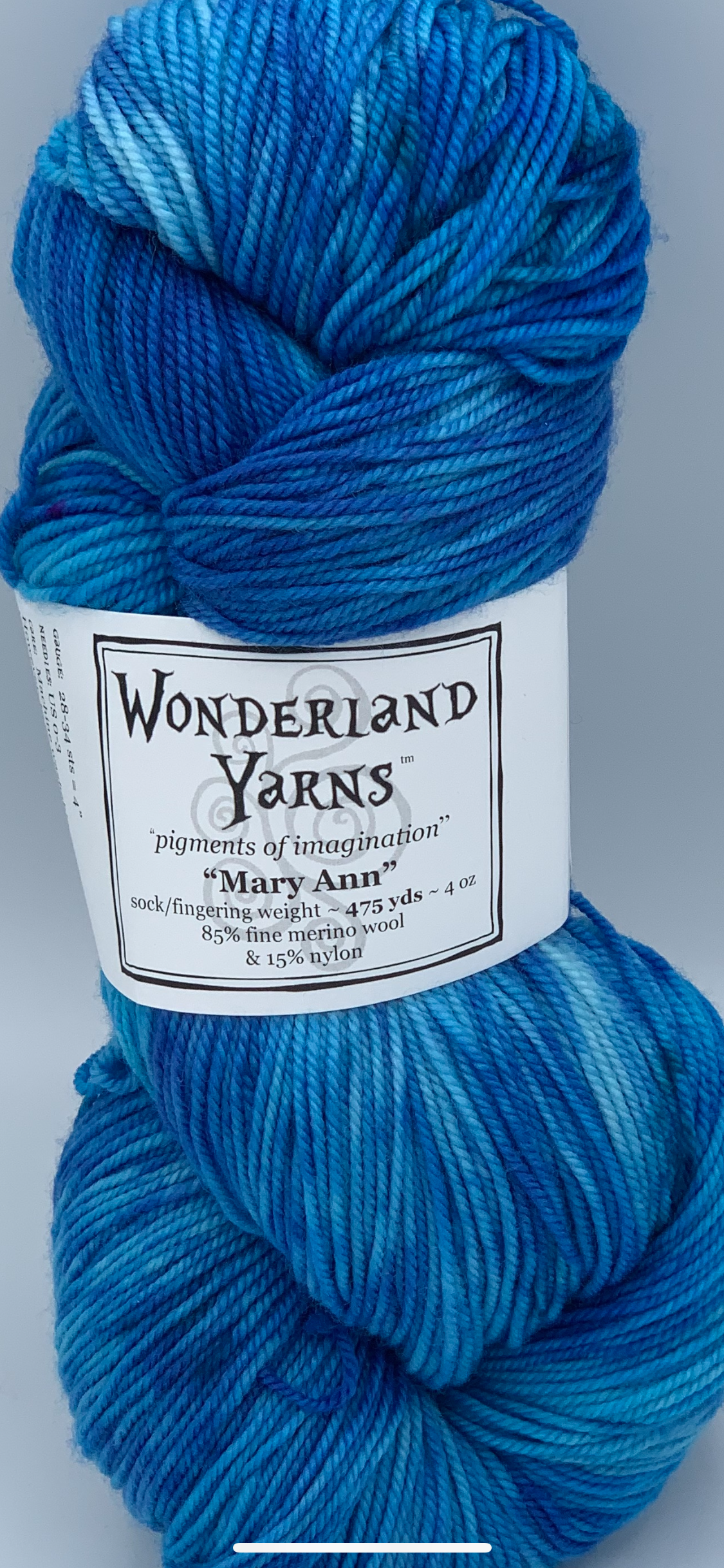 Wonderland Yarns Mary Ann