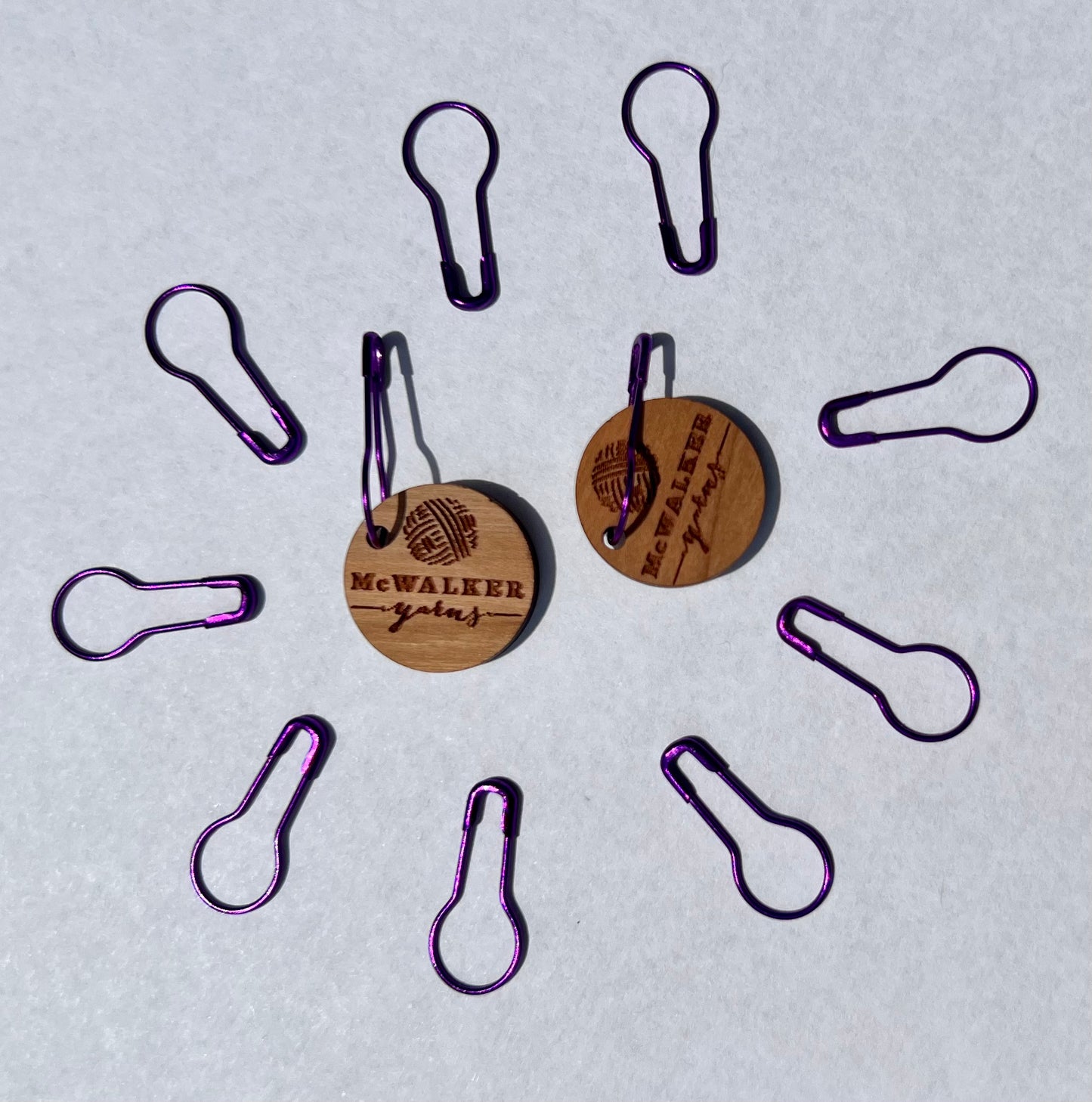 McWalker Yarns stitch marker packs