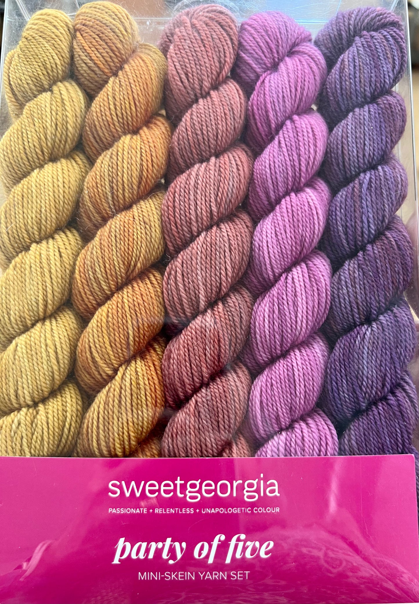 Sweet Georgia Party of Five Mini Skein kits