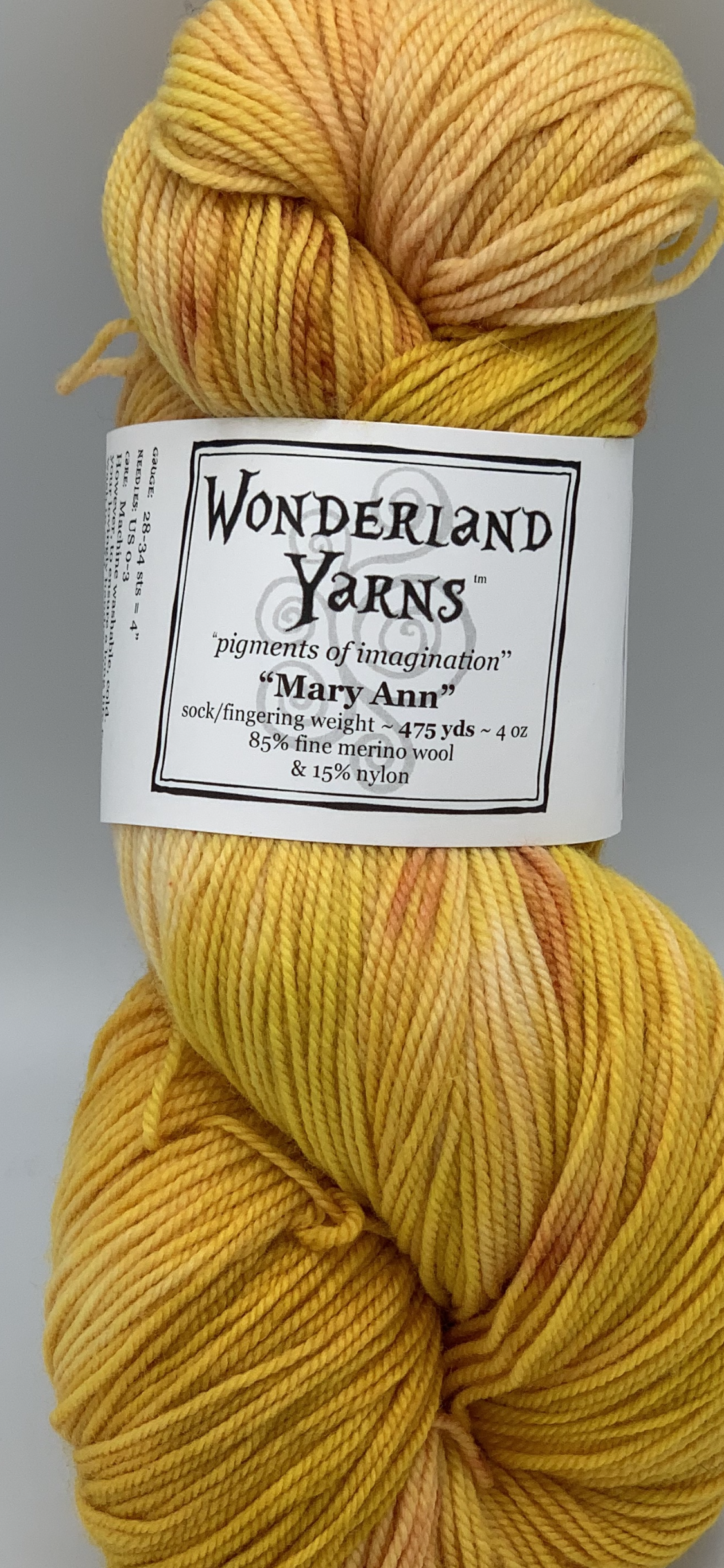 Wonderland Yarns Mary Ann