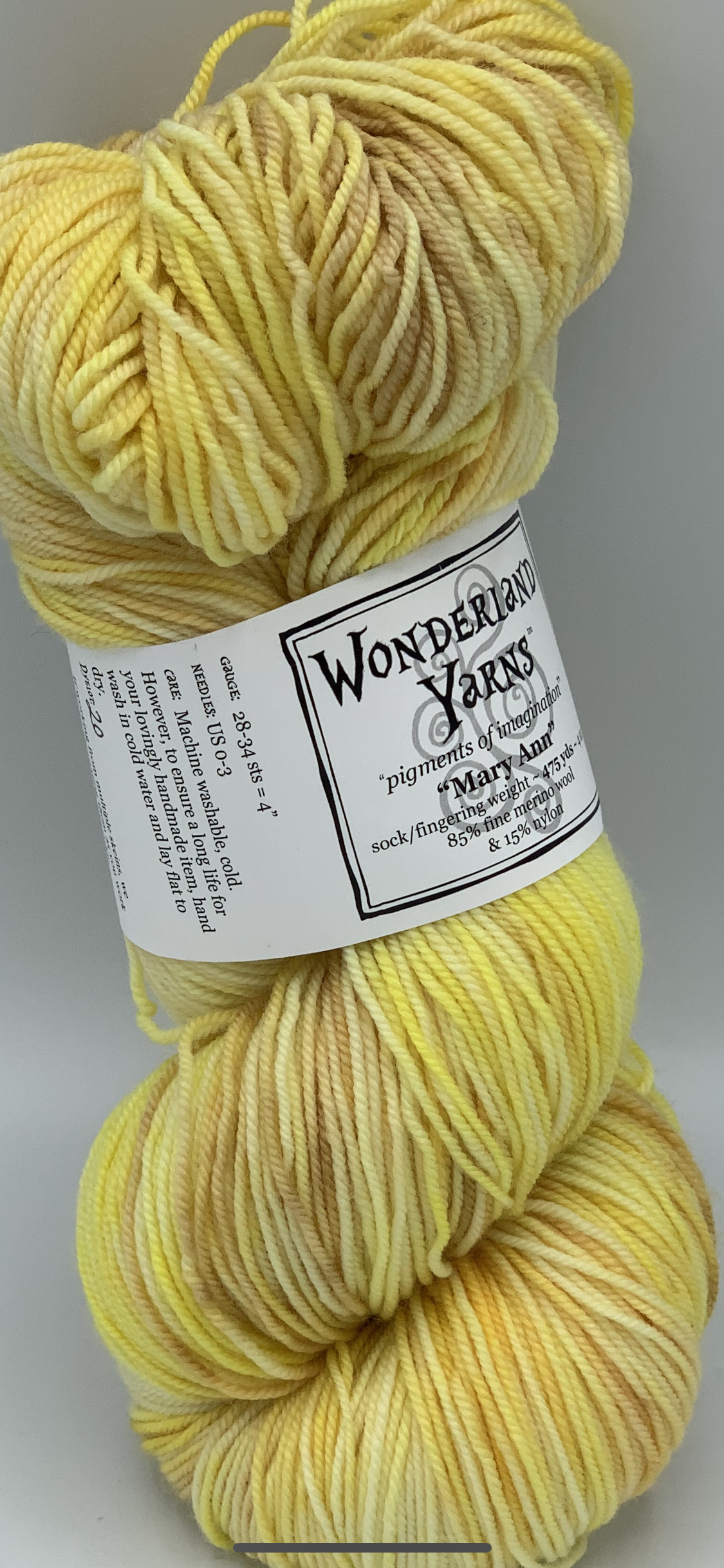 Wonderland Yarns Mary Ann