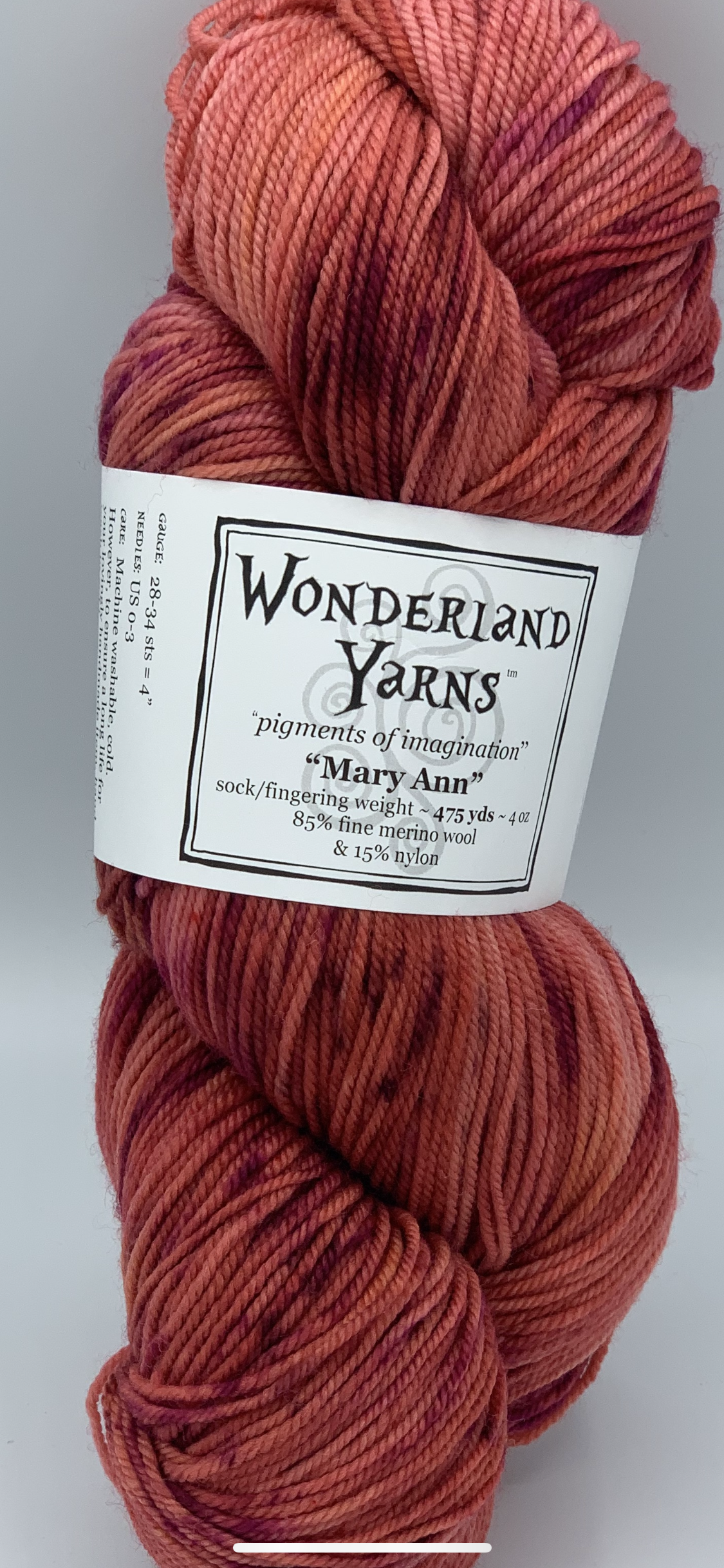 Wonderland Yarns Mary Ann