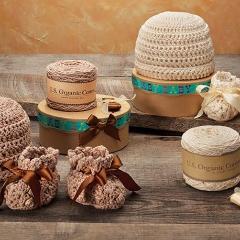 Appalachian Baby Crochet Hat/Bootie Box Kit