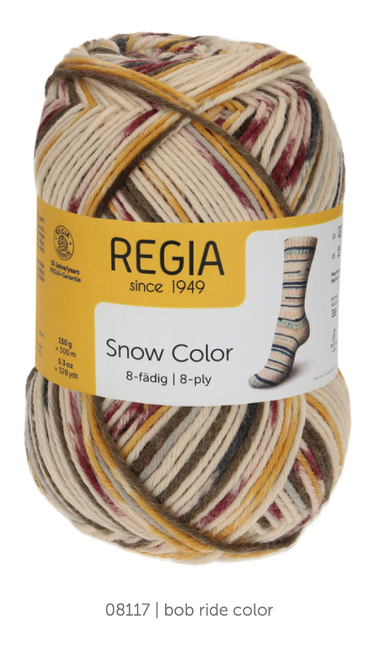 Regia 8-ply Snow Colors
