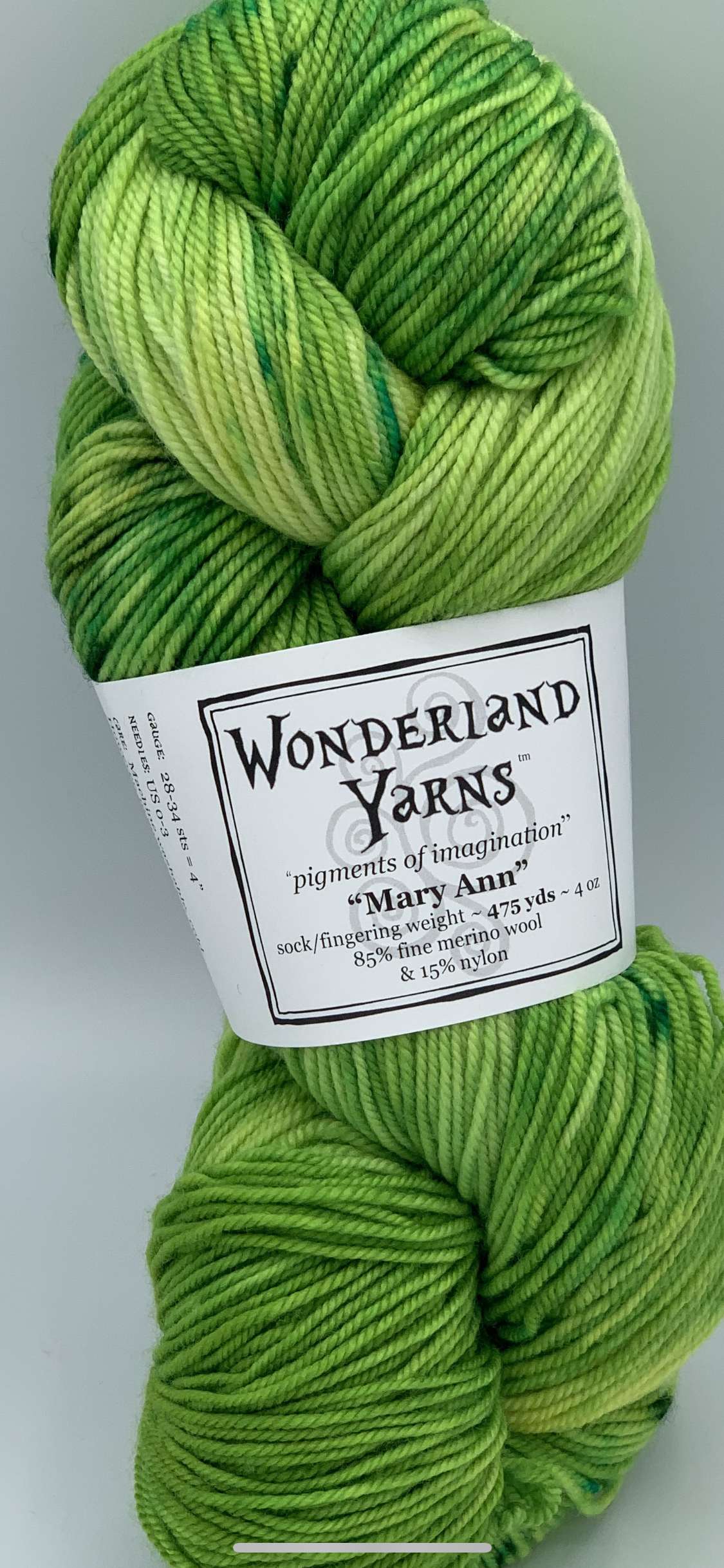 Wonderland Yarns Mary Ann